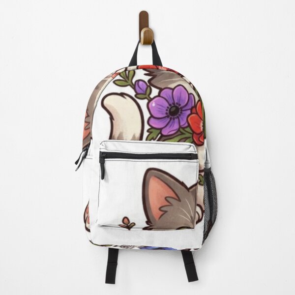 Item preview, Cute Cat With Flowers Illustration – Adorable Kawaii Kitten Floral Design designed and sold by PrintforDesign.