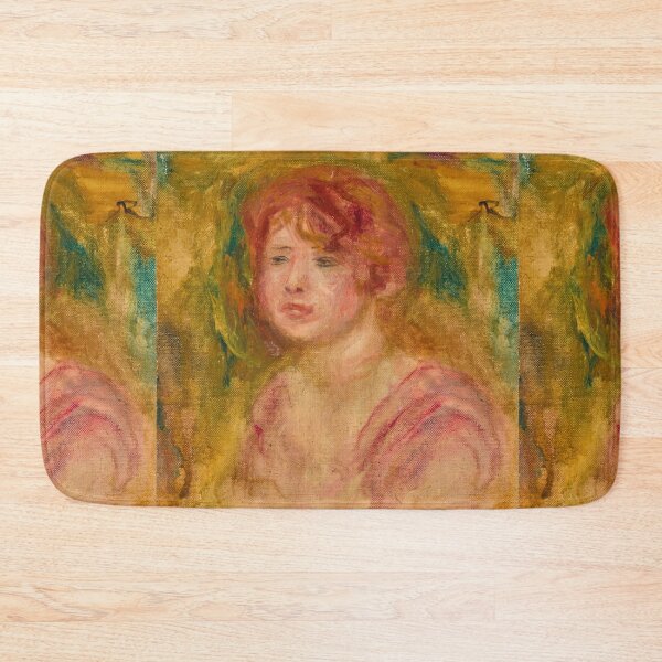Item preview, Red Haired Young Woman Impressionist Portrait designed and sold by artofuniverse.