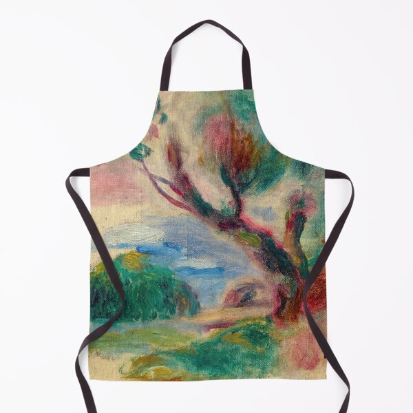 Item preview, Impressionist Tree and Blue River Landscape designed and sold by artofuniverse.