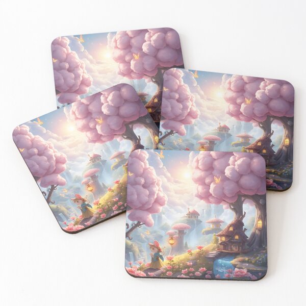 Item preview, Pink mouse fairy land designed and sold by CooksCreators.