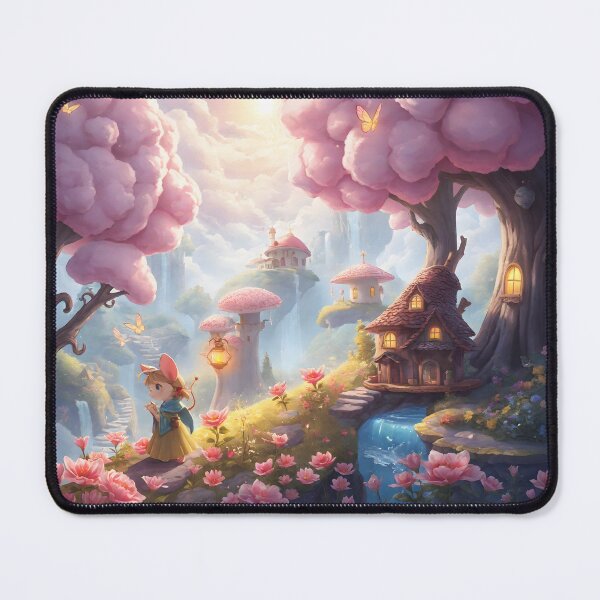 Item preview, Pink mouse fairy land designed and sold by CooksCreators.