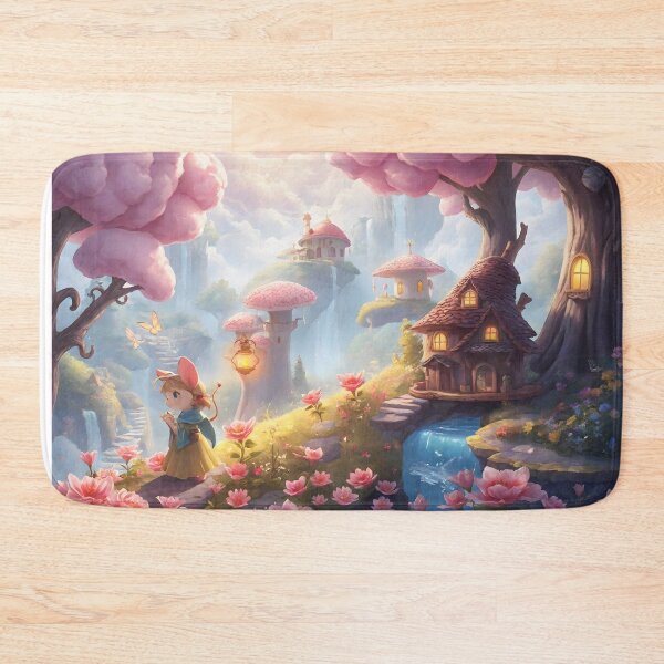 Item preview, Pink mouse fairy land designed and sold by CooksCreators.