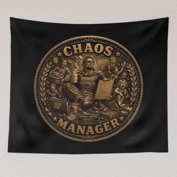 Item preview, SuperDad - Chaos Manager designed and sold by MetusArt.