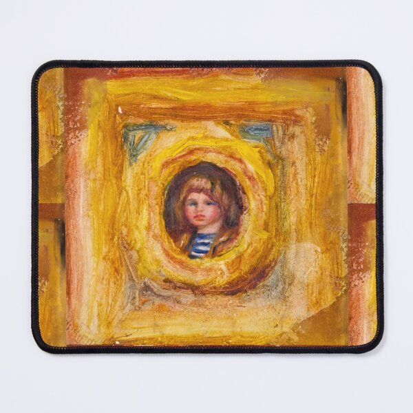 Item preview, Child Portrait in Golden Medallion designed and sold by artofuniverse.