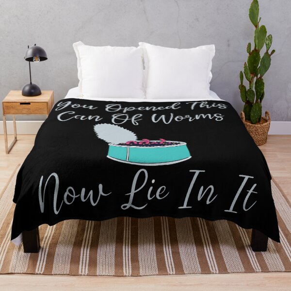 Item preview, You Opened This Can Of Worms Now Lie In It Design designed and sold by Vileprint.