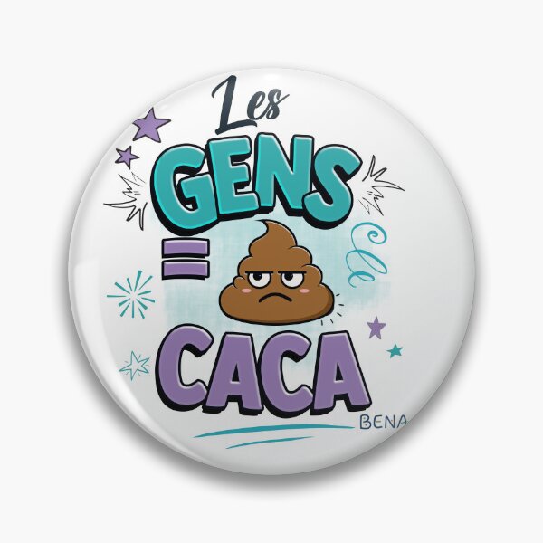 Item preview, Les Gens = CACA designed and sold by BENAboutique.