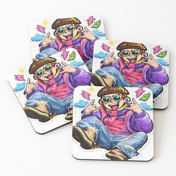 Item preview, Oliver Tree Colorful Cartoon Hypebeast Turbo Sticker designed and sold by Devendra009.