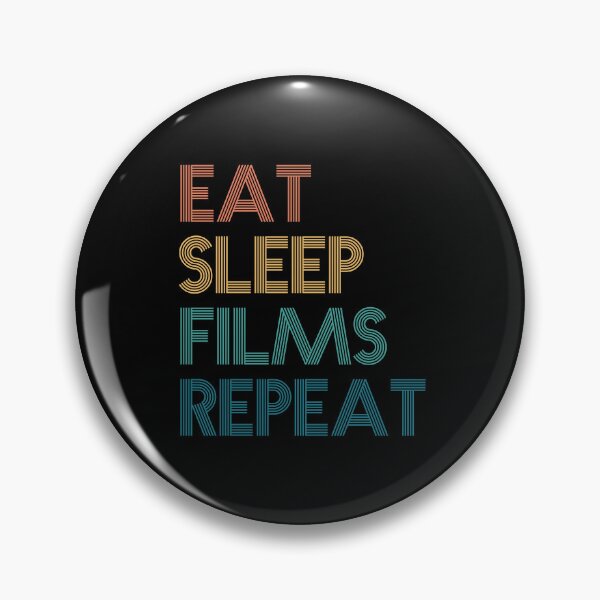 Item preview, Eat Sleep Films Repeat - Gift For Films Fans designed and sold by kindxinn.
