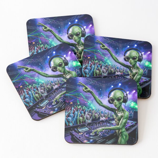 Item preview, Alien IRL DJ Concert T-shirt designed and sold by AliensIRL.