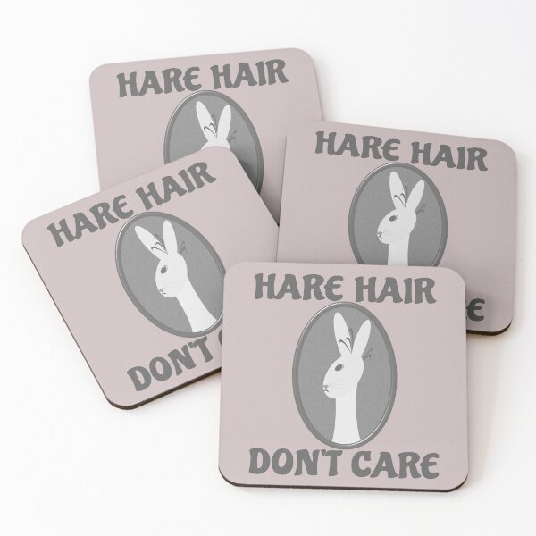 Item preview, Hare Hair Don't Care designed and sold by Odd-Squared.