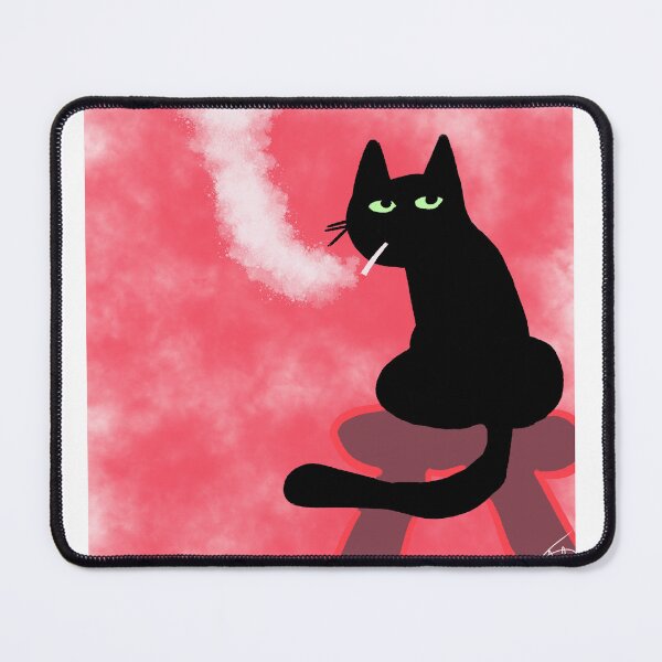 Item preview, Cat smoking  designed and sold by Kasia1987t.