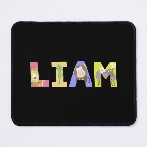 Item preview, LIAM - Personalised Name Art Illustrated Letters designed and sold by Carla Daly.