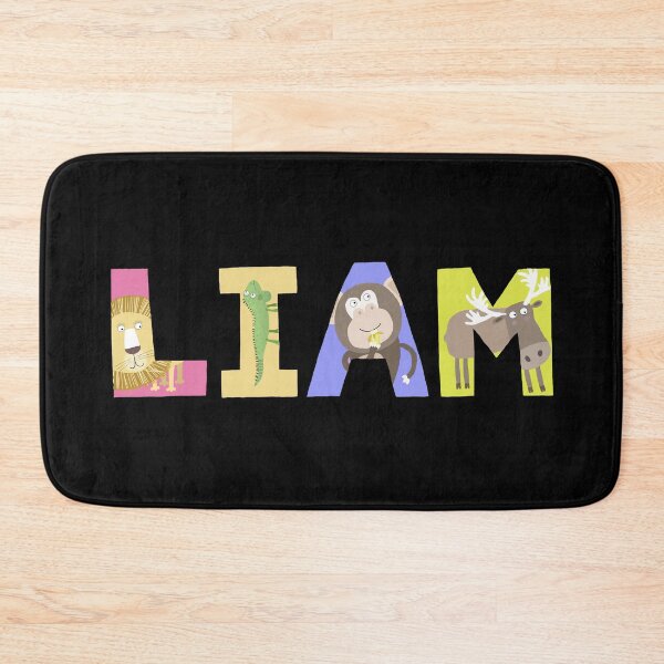 Item preview, LIAM - Personalised Name Art Illustrated Letters designed and sold by Carla Daly.