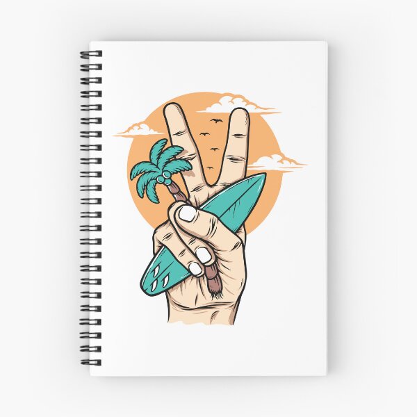 Item preview, Peace and Surfing designed and sold by the-craft-shop.