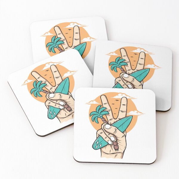 Item preview, Peace and Surfing designed and sold by the-craft-shop.