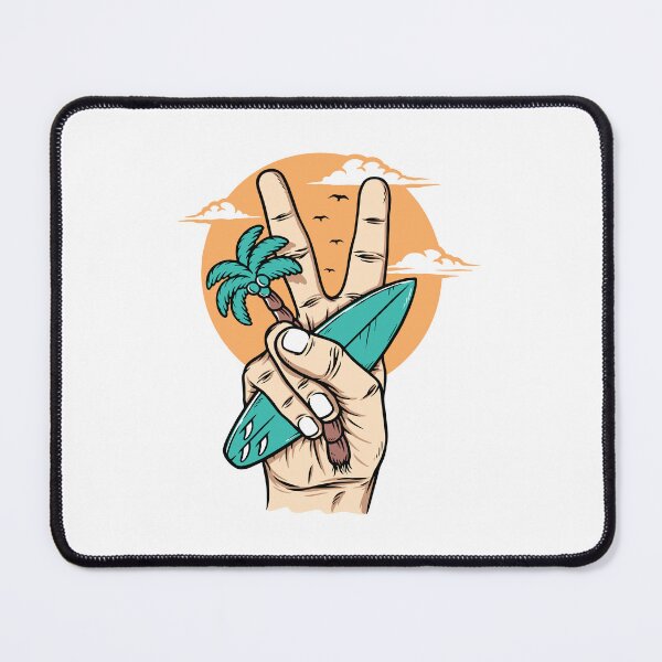 Item preview, Peace and Surfing designed and sold by the-craft-shop.