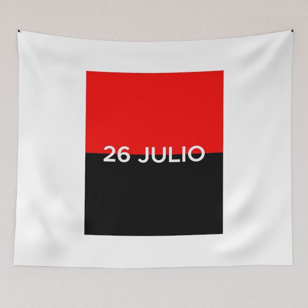Aperçu de l'œuvre Révolution cubaine du 26 juillet créée et vendue par Jeallan Designs.