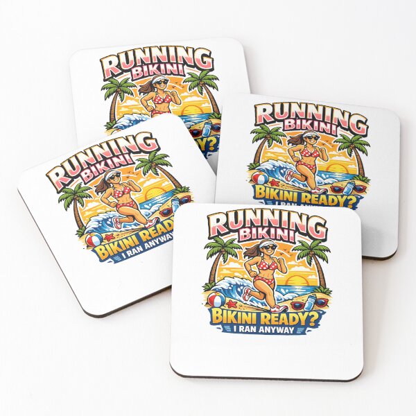 Item preview, Bikini Ready? I Ran Anyway running bikini designed and sold by DPBTees70.