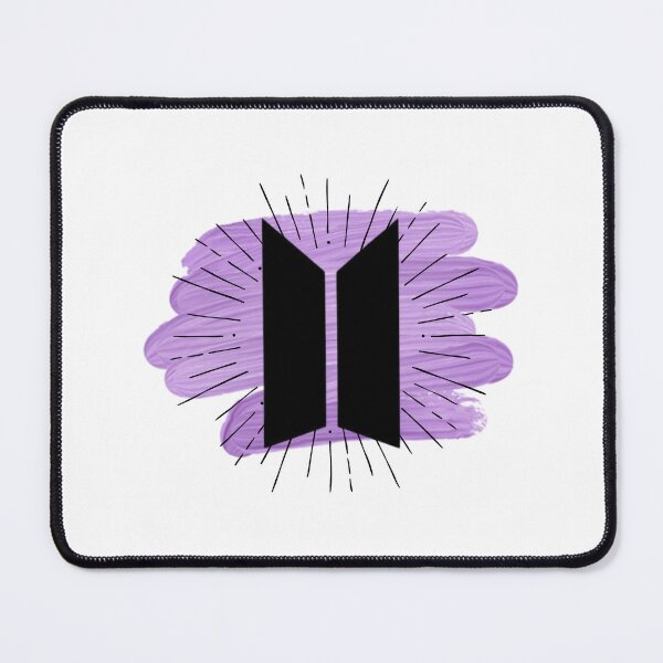 Item preview, BTS purple paint logo designed and sold by Ali107.