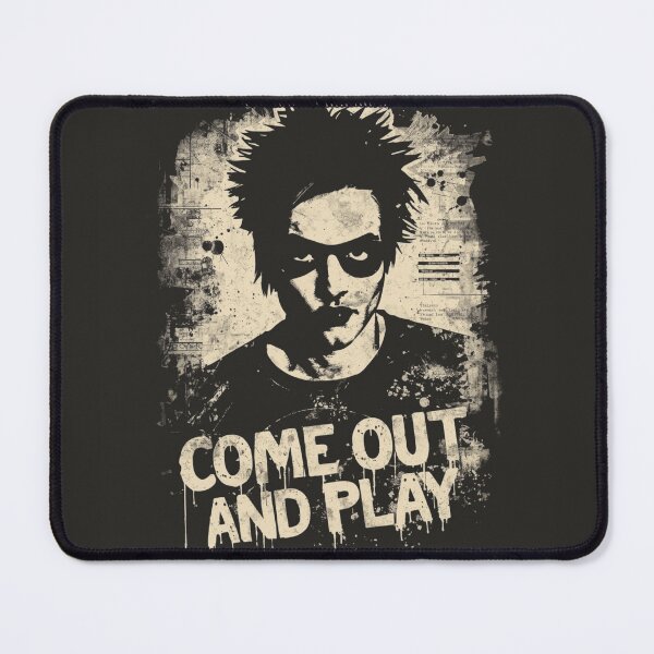 Item preview, Retro 80s Punk Rock Distressed Text Portrait Graphic designed and sold by ERODED SELF.