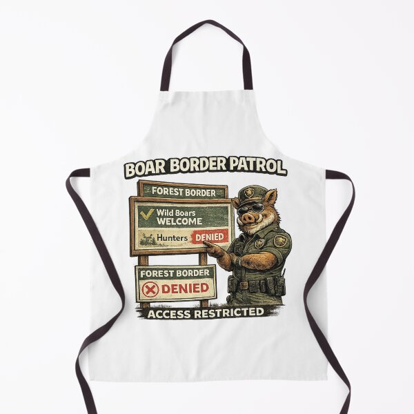Item preview, Boar Border Patrol designed and sold by C6S5M.