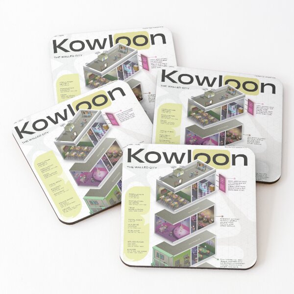 Item preview, Kowloon Walled City - Isometric Urban Design designed and sold by F-ed-e.