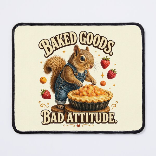 Item preview, Funny Squirrel Baker Gift designed and sold by Gentlestate.