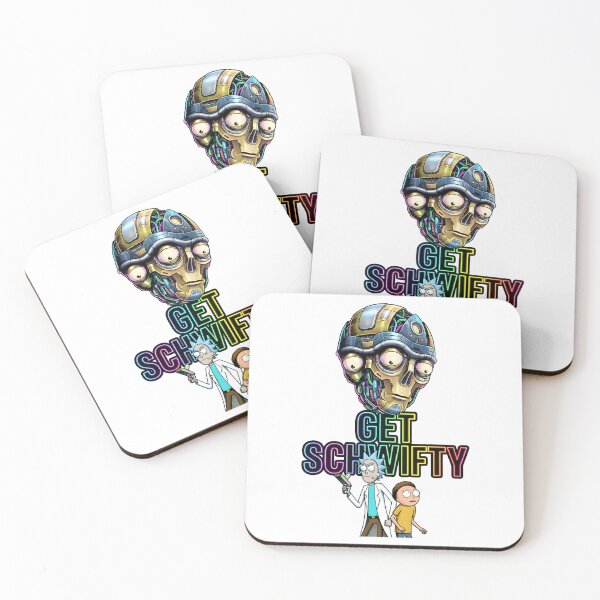 Item preview, Get Schwifty Rainbow Bold Vector Poster designed and sold by Dhenin Studio.