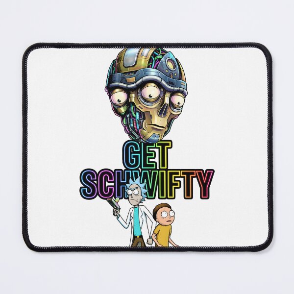 Item preview, Get Schwifty Rainbow Bold Vector Poster designed and sold by Dhenin Studio.
