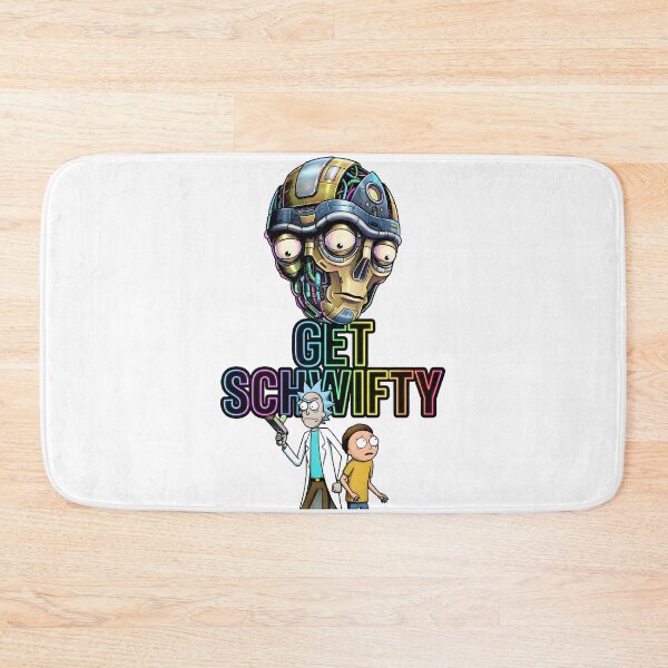 Item preview, Get Schwifty Rainbow Bold Vector Poster designed and sold by Dhenin Studio.
