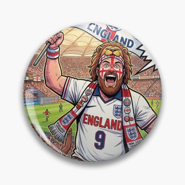 Item preview, English football fan designed and sold by SaschaBaltes.