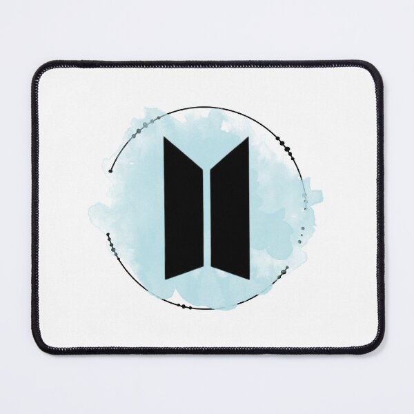 Item preview, BTS watercolor logo designed and sold by Ali107.