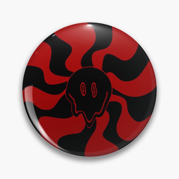 Item preview, Smile Melt Retro Red and Black designed and sold by LAEC-Shop.