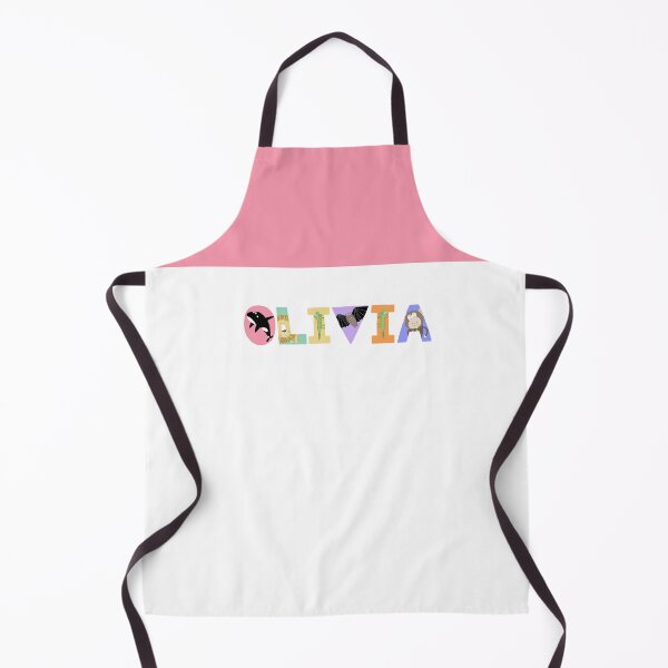 Item preview, Olivia - Arte personalizado con nombre e ilustraciones de animales designed and sold by Carla Daly.