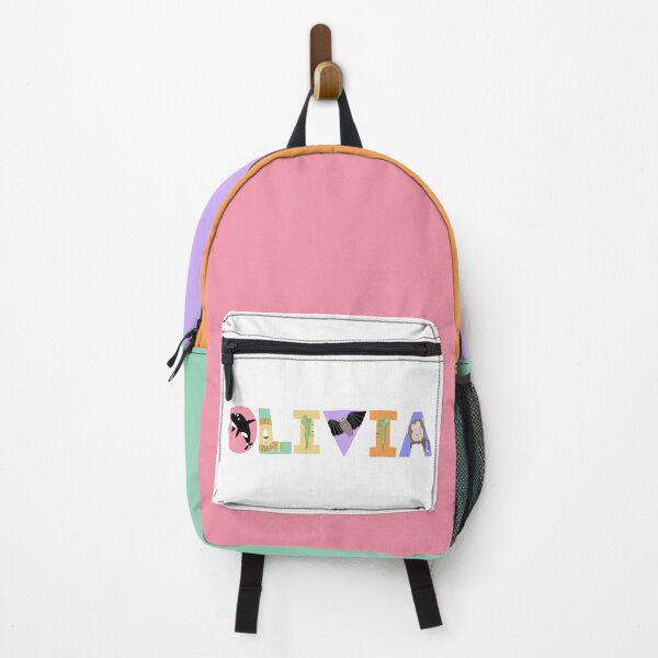 Item preview, Olivia- Personalised Name Art Illustrated Animals designed and sold by Carla Daly.
