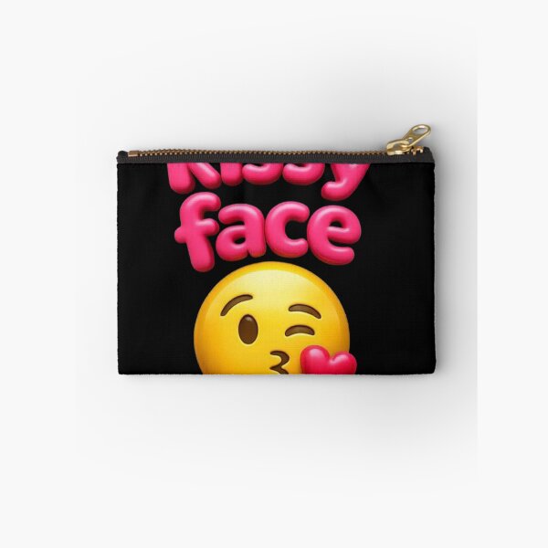 Item preview, kissy face emoji cute pink bubble text designed and sold by gypsy-joker.