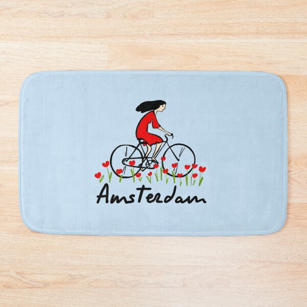 Item preview, Amsterdam in Bloom | Cycling through Holland designed and sold by Covo Studio.