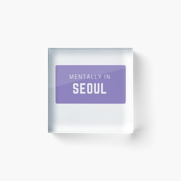 Item preview, Mentally in Seoul - Minimal designed and sold by drymartini52.
