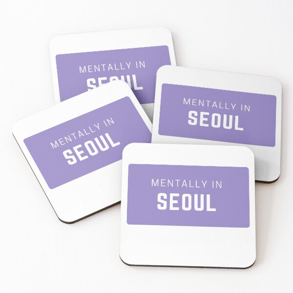 Item preview, Mentally in Seoul - Minimal designed and sold by drymartini52.