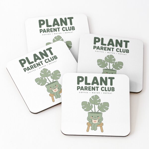 Item preview, Plant Parent Club Cute Monstera Coffee Lover Shirt | Cozy Plant Mom Botanical T-Shirt designed and sold by KAIRO-FORM.