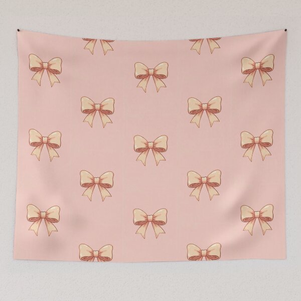 Item preview, Vibe Coquette Girly – Bows & Pink Elegance designed and sold by SatinPosterCo.