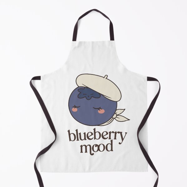 Item preview, Blueberry Mood | Cute Blueberry Illustration | Minimalist French Café Aesthetic  designed and sold by KAIRO-FORM.