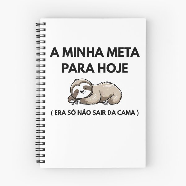 Item preview, A Minha Meta Para Hoje Preguica Meme designed and sold by NeoThreadss.