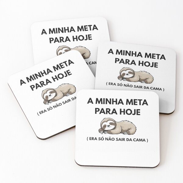 Item preview, A Minha Meta Para Hoje Preguica Meme designed and sold by NeoThreadss.