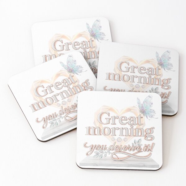 Item preview, Great Morning Love Jeweled Floral Greeting designed and sold by BlissBlvdShop.