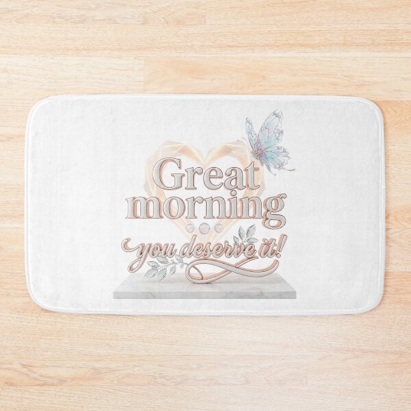 Item preview, Great Morning Love Jeweled Floral Greeting designed and sold by BlissBlvdShop.