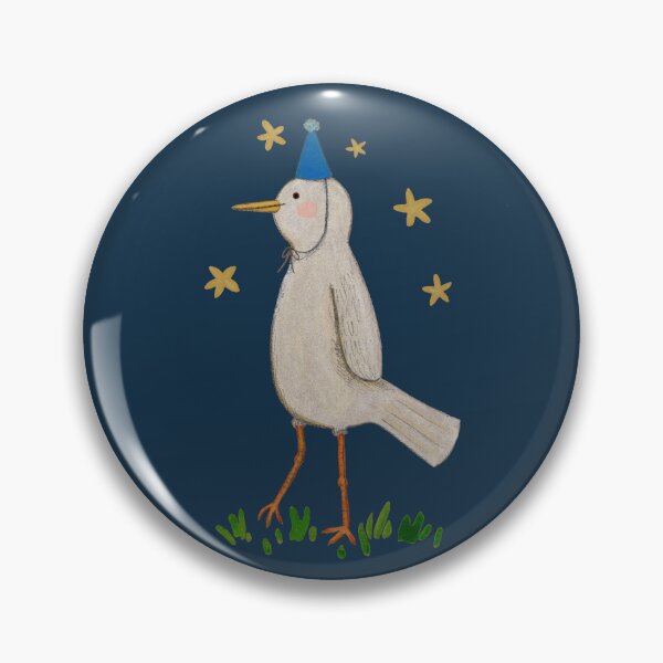 Item preview, White Bird With a Party Hat designed and sold by SophieCorrigan.