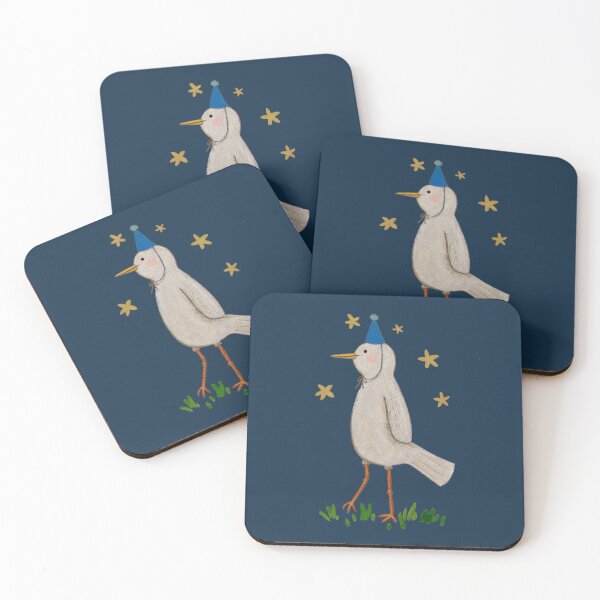 Item preview, White Bird With a Party Hat designed and sold by SophieCorrigan.