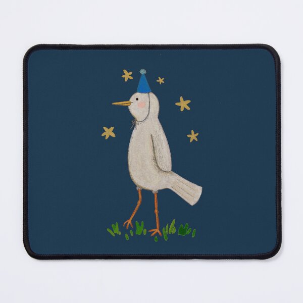 Item preview, White Bird With a Party Hat designed and sold by SophieCorrigan.