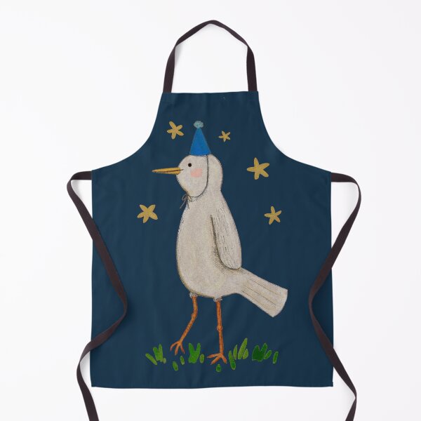 Item preview, White Bird With a Party Hat designed and sold by SophieCorrigan.